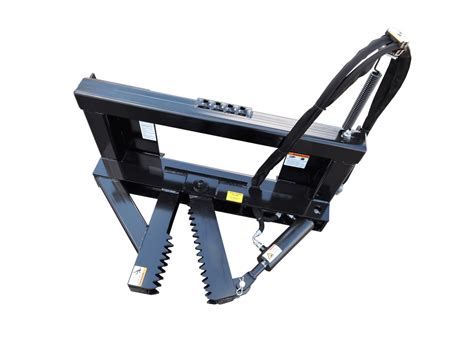 skid loader tree puller attachment